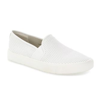 Vince + Blair 5 Slip-On Sneakers in White