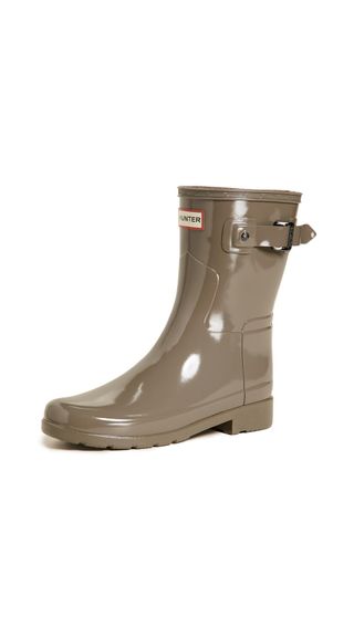 Hunter Boots + Original Refined Short Gloss Boots