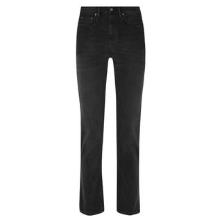 Acne + South Mid-Rise Straight-Leg Jeans
