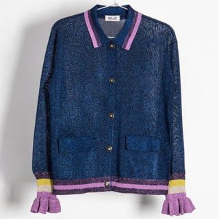 Baum and Pferdgartens + Lurex Metallic Cardigan