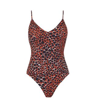 Warehouse + Cheetah Print Swimsuit