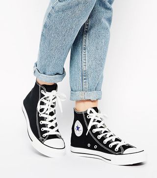 Converse + Chuck Taylor All Star High Top Black Trainers
