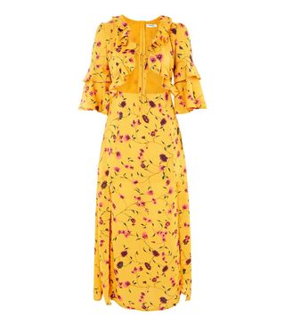 Topshop + Autumn Floral Maxi Dress by Glamorous Petites