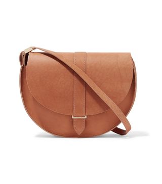 Clare V. + Lulu Supreme Leather Shoulder Bag