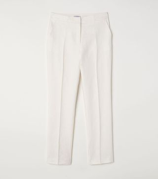 H&M + Linen Suit Pants