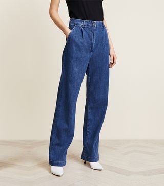 3x1 + Pleated Oversized Trouser Jeans