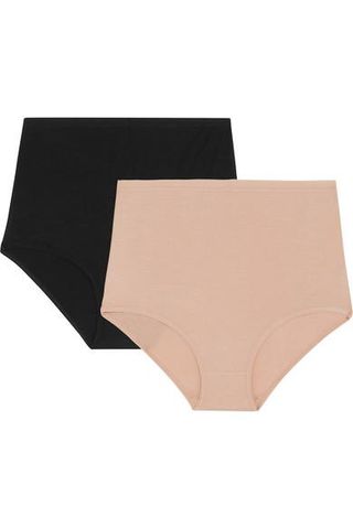 Baserange + Set of Two Stretch-Bamboo Briefs