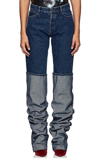 Y/Project + Oversized-Cuff Jeans