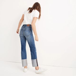 Madewell + Rigid Straight Crop Jeans
