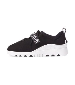 Miu Miu + Logo Strap Platform Sneaker