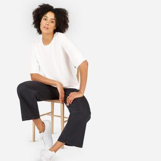 Everlane + The Japanese GoWeave Back-Zip Tee