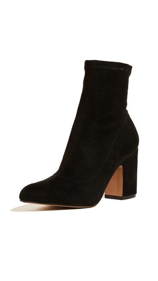 Steven + Lieve Block Heel Ankle Booties