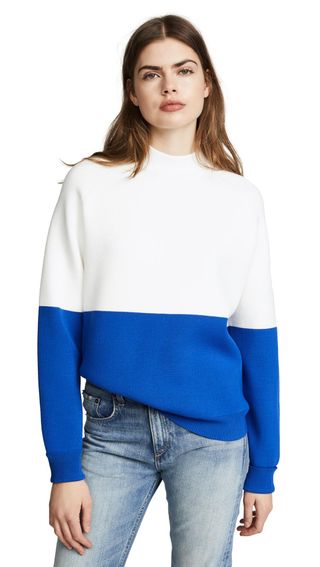 Tory Sport + Colorblock Sweater