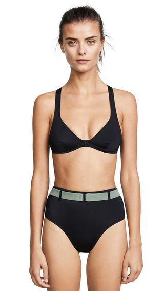 Solid & Striped + Swim Team Josephine Bikini Top