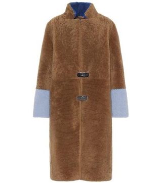 Saks Potts + Feebe Waves Shearling Coat