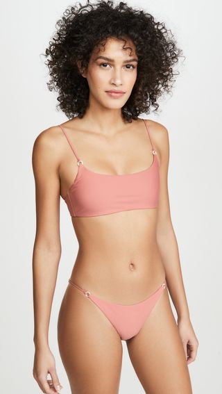 Jade Swim + Hinge Bikini Top