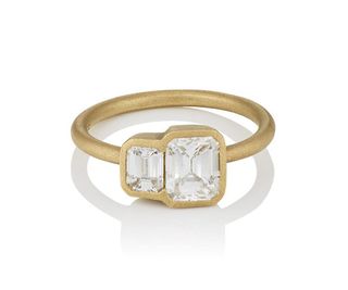 Tate Union + White Diamond Ring