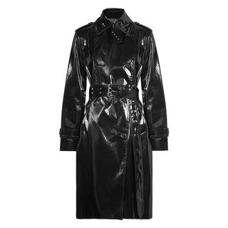 Helmut Lang + Coated-Shell Trench Coat