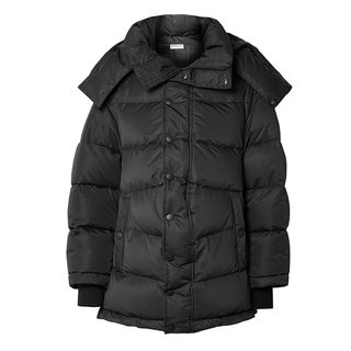 Balenciaga + Swing Oversized Embroidered Quilted Shell Down Jacket