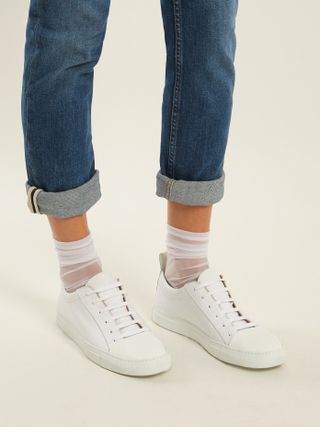 Darner + Mesh Ankle Socks