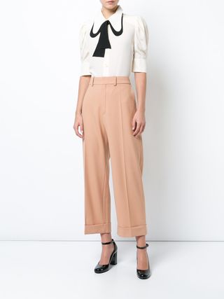 Chloé + High-Waisted Tailored Trousers
