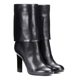 Victoria Beckham + Leather Ankle Boots