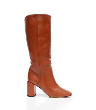 Dear Frances + Bucket Boots in Brick Red