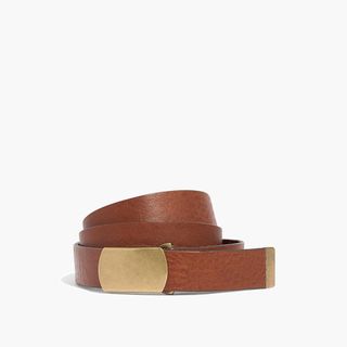 Madewell + Leather Slide Buckle Belt