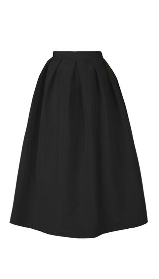 Tibi + Silk Faille Full Skirt