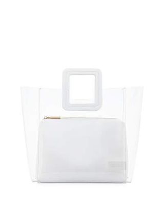 Staud + PVC and Leather Shirley Tote Bag