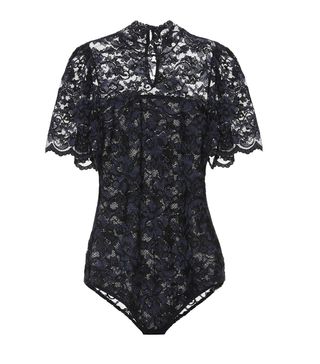 Ganni + Flynn Lace Bodysuit