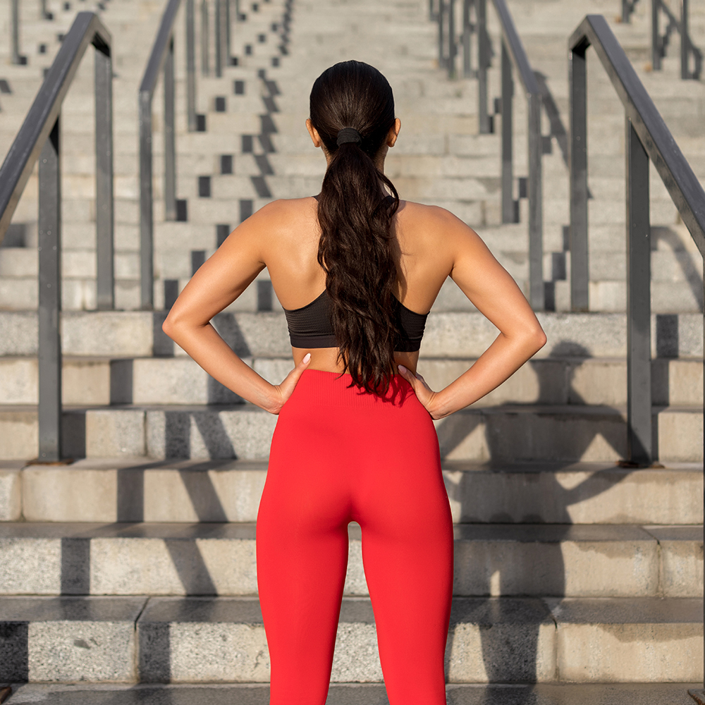 High-Waist Workout Leggings and Shorts That Won't Fall Down