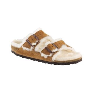 Birkenstock + Arizona Suede Leather Sandals