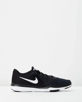 Nike + Flex Supreme TR 6 Training Shoes in Black, White & Anthracite