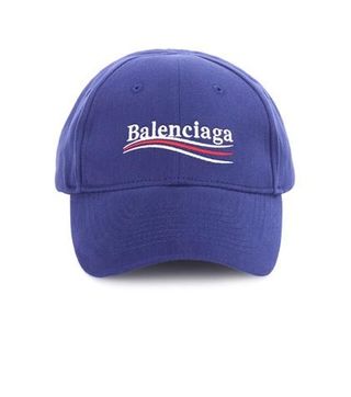 Balenciaga + Embroidered Cotton Baseball Cap