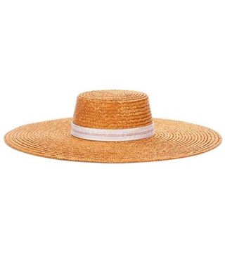 Off-White + Straw hat
