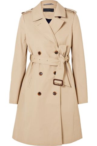 J. Crew + Dion Cotton-Gabardine Trench Coat