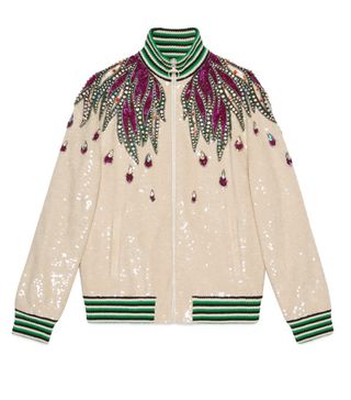 Gucci + Embroidered Sequin Jacket