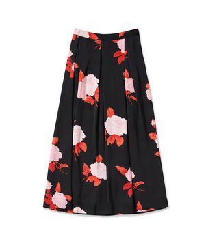 Who What Wear + Birdcage Midi Skirt