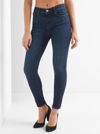 Gap + Mid Rise Sculpt True Skinny Jeans