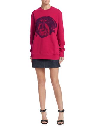 Givenchy + Dog Graphic Sweatshirt