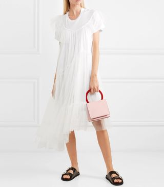 Simone Rocha + Layered Cotton-Jersey and Tulle Dress