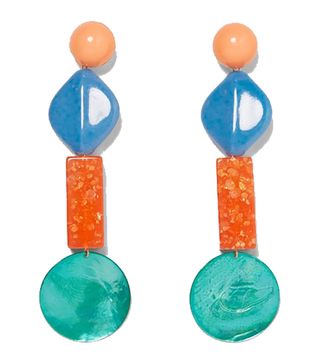 Zara + Colourful Resin Earrings