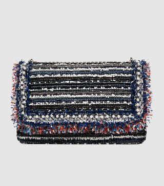 Zara + Fabric Crossbody Bag
