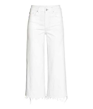 H&M + Denim Culottes High Waist