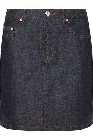 A.P.C. + Standard Denim Mini Skirt