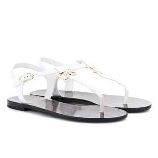Dolce & Gabbana + Patent Leather Sandals