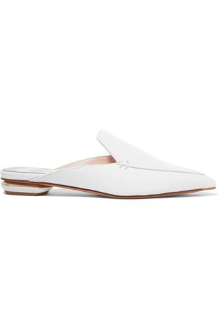 Nicholas Kirkwood + Beya Textured-Leather Slippers