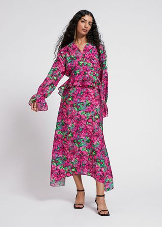 & Other Stories + Relaxed Floaty Tunic Dress