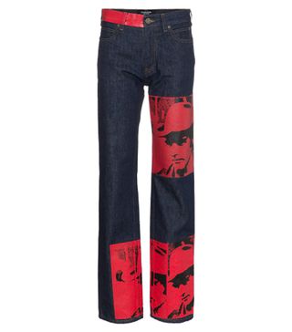 Calvin Klein 205W39NYC x Andy Warhol + Printed Straight Jeans